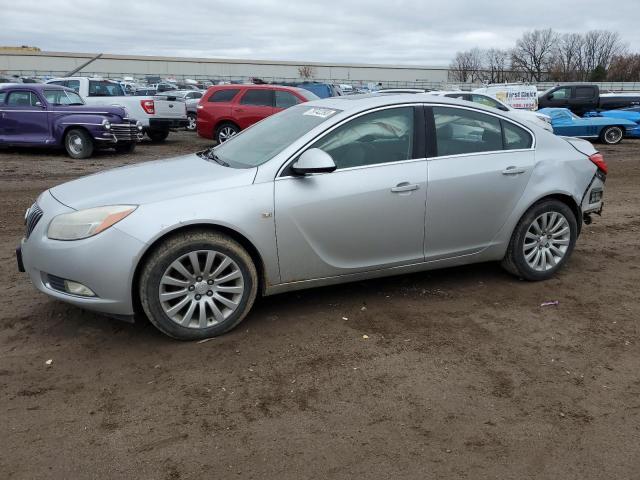 W04GP5EC8B1001060 - 2011 BUICK REGAL CXL SILVER photo 1