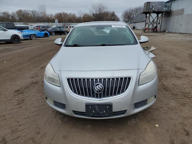 W04GP5EC8B1001060 - 2011 BUICK REGAL CXL SILVER photo 5