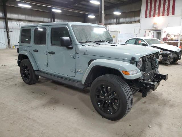 1C4RJXP61RW133772 - 2024 JEEP WRANGLER SAHARA 4XE GRAY photo 4