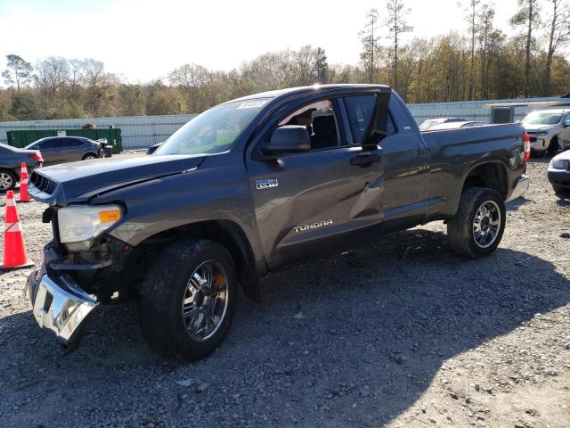 5TFRY5F13GX205827 - 2016 TOYOTA TUNDRA DOUBLE CAB SR/SR5 GRAY photo 1