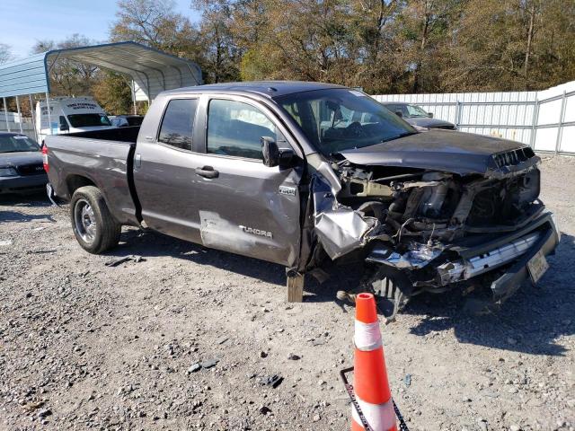 5TFRY5F13GX205827 - 2016 TOYOTA TUNDRA DOUBLE CAB SR/SR5 GRAY photo 4