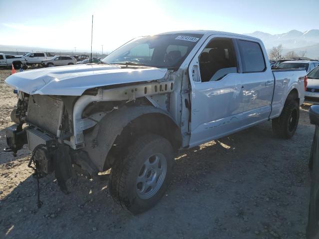 1FTFW1E86NKD12882 - 2022 FORD F150 SUPERCREW WHITE photo 1