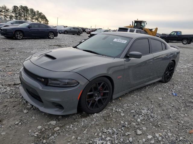 2C3CDXGJ4HH529083 - 2017 DODGE CHARGER R/T 392 GRAY photo 1