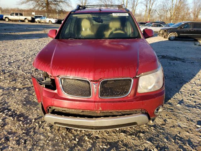 2CKDL63F866046552 - 2006 PONTIAC TORRENT BURGUNDY photo 5