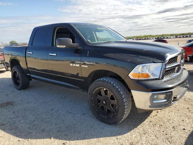 1D7RV1CT0AS130618 - 2010 DODGE RAM 1500 BLACK photo 4