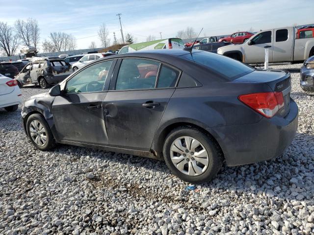 1G1PA5SH2E7165938 - 2014 CHEVROLET CRUZE LS CHARCOAL photo 2