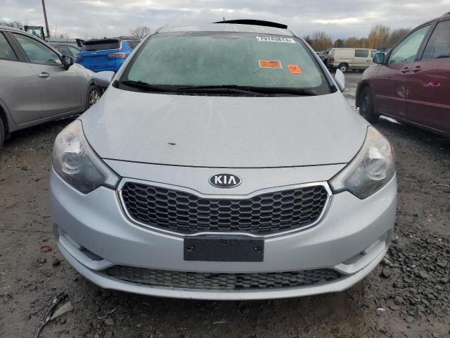 KNAFX5A86G5603794 - 2016 KIA FORTE EX SILVER photo 5