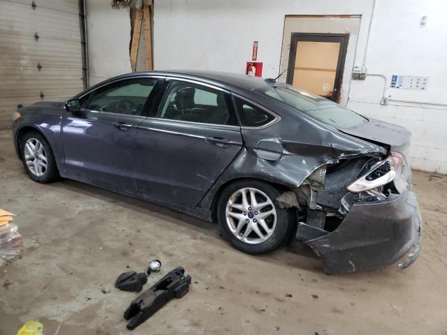 3FA6P0HD2FR183249 - 2015 FORD FUSION SE GRAY photo 2