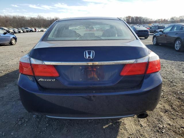 1HGCR2F73FA015535 - 2015 HONDA ACCORD EX BLUE photo 6