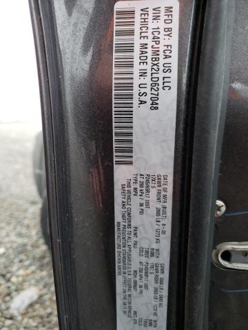 1C4PJMBX2LD627048 - 2020 JEEP CHEROKEE TRAILHAWK GRAY photo 13