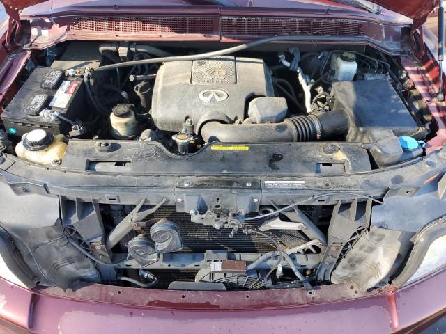 5N3ZA0ND9AN902234 - 2010 INFINITI QX56 BURGUNDY photo 12