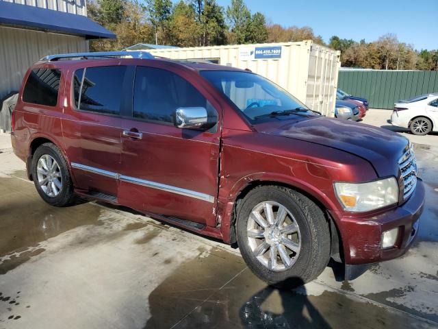 5N3ZA0ND9AN902234 - 2010 INFINITI QX56 BURGUNDY photo 4