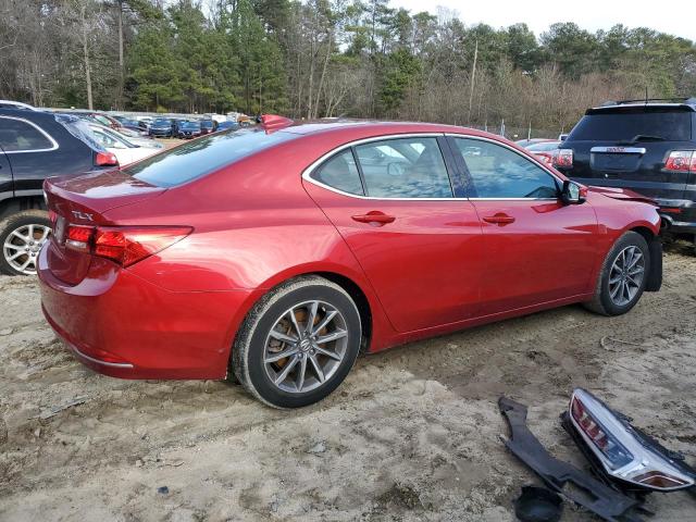 19UUB1F5XLA000804 - 2020 ACURA TLX TECHNOLOGY 红色 照片 3