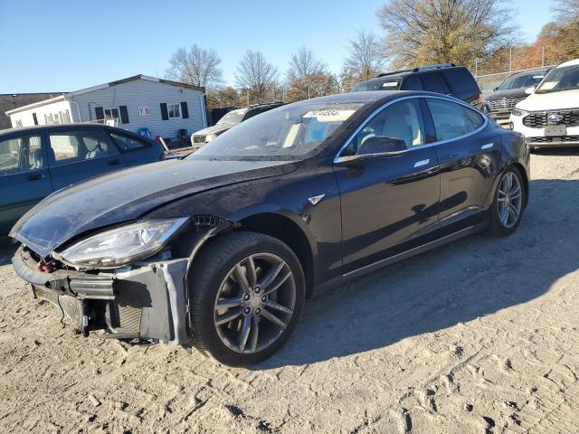 5YJSA1CP6DFP27705 - 2013 TESLA MODEL S BLACK photo 1