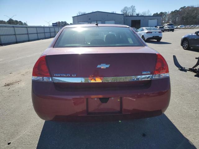 2G1WB5EK7A1185805 - 2010 CHEVROLET IMPALA LT RED photo 6