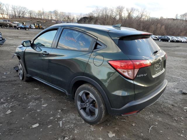 3CZRU6H78JM715973 - 2018 HONDA HR-V EXL GREEN photo 2