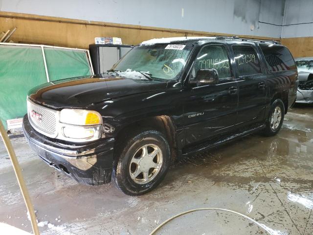 1GKFK66U02J236084 - 2002 GMC DENALI XL K1500 BLACK photo 1