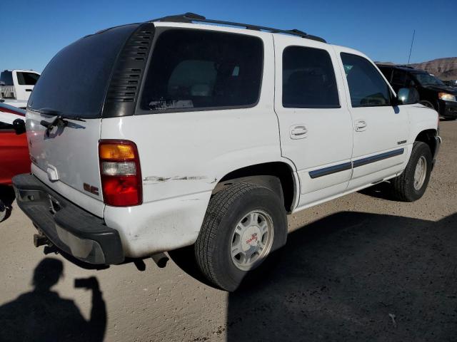 1GKEK13Z62J344515 - 2002 GMC YUKON WHITE photo 3