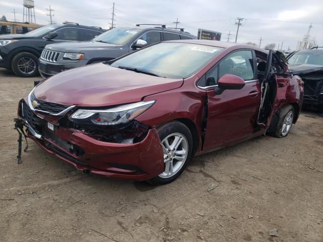 1G1BE5SM8G7232458 - 2016 CHEVROLET CRUZE LT RED photo 1