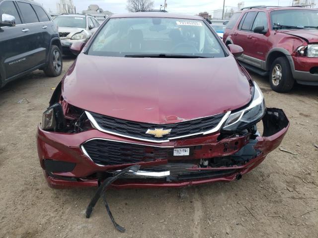 1G1BE5SM8G7232458 - 2016 CHEVROLET CRUZE LT RED photo 5