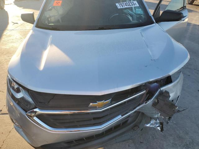 3GNAXHEV2KS667657 - 2019 CHEVROLET EQUINOX LS SILVER photo 11