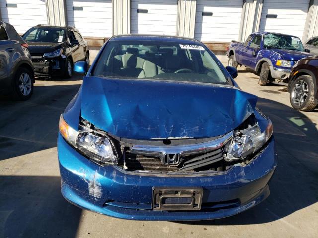 19XFB2F57CE053339 - 2012 HONDA CIVIC LX BLUE photo 11