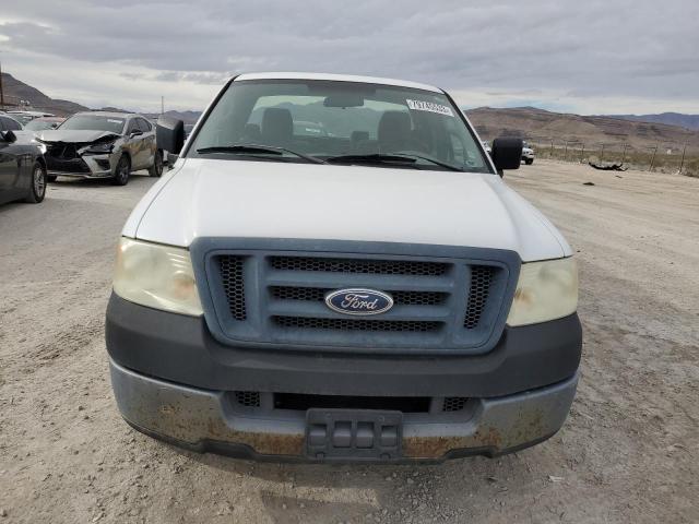 1FTRF12295NB04667 - 2005 FORD F150 WHITE photo 5