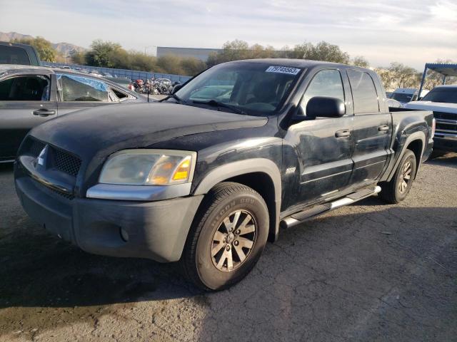 1Z7HC38N06S582260 - 2006 MITSUBISHI RAIDER DUROCROSS BLACK photo 1