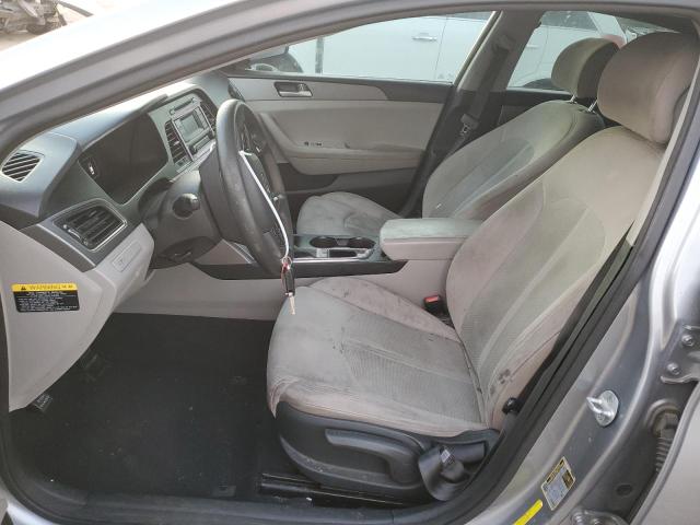 5NPE24AF6FH009243 - 2015 HYUNDAI SONATA SE GRAY photo 7