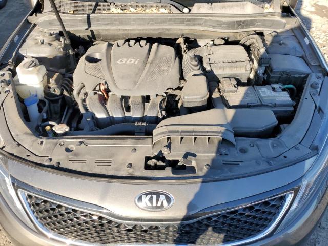 5XXGM4A74EG266164 - 2014 KIA OPTIMA LX GRAY photo 11