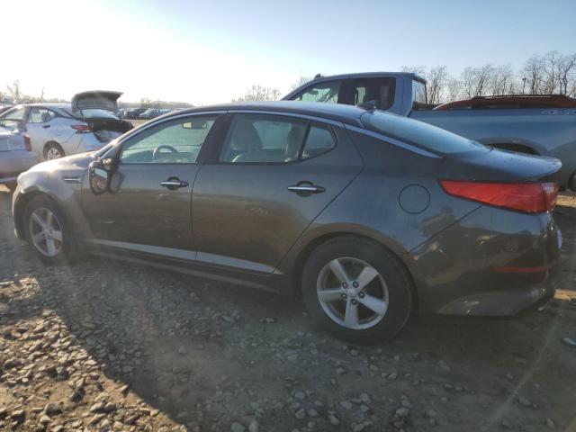 5XXGM4A74EG266164 - 2014 KIA OPTIMA LX GRAY photo 2