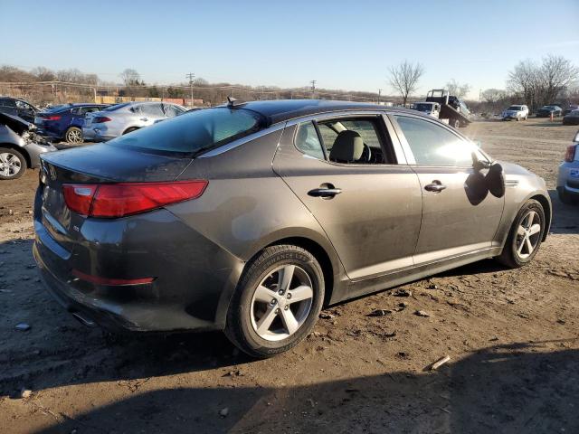 5XXGM4A74EG266164 - 2014 KIA OPTIMA LX GRAY photo 3