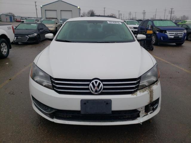 1VWAT7A35EC043264 - 2014 VOLKSWAGEN PASSAT S WHITE photo 5