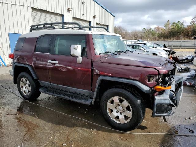 JTEBU11F170012010 - 2007 TOYOTA FJ CRUISER BURGUNDY photo 4