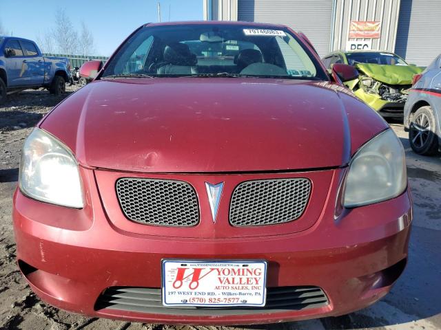 1G2AN18H797236787 - 2009 PONTIAC G5 GT MAROON photo 5