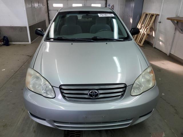 1NXBR32E04Z223786 - 2004 TOYOTA COROLLA CE SILVER photo 5