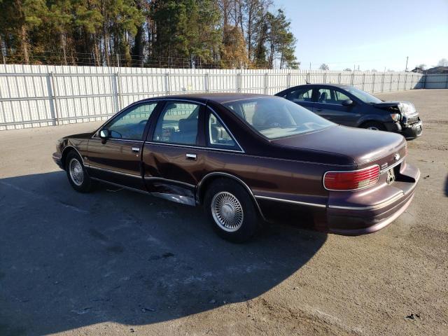1G1BN52WXRR171865 - 1994 CHEVROLET CAPRICE CLASSIC LS BURGUNDY photo 2