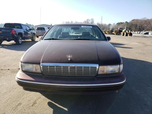 1G1BN52WXRR171865 - 1994 CHEVROLET CAPRICE CLASSIC LS BURGUNDY photo 5