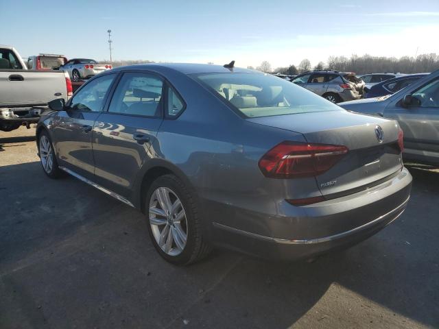 1VWLA7A30KC007606 - 2019 VOLKSWAGEN PASSAT WOLFSBURG GRAY photo 2