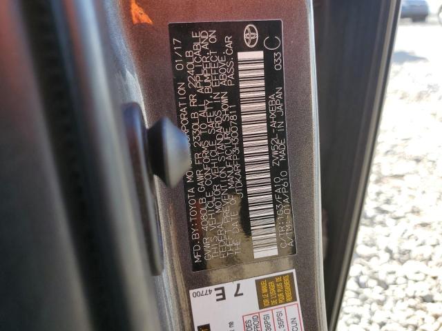 JTDKARFP3H3007811 - 2017 TOYOTA PRIUS PRIM 灰色 照片 14