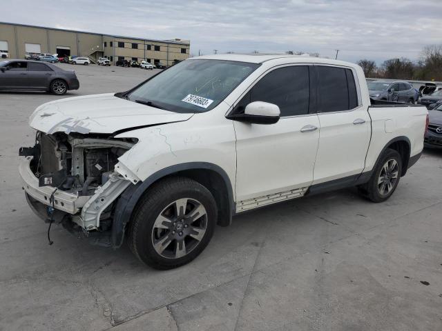 5FPYK3F74KB002929 - 2019 HONDA RIDGELINE RTL WHITE photo 1