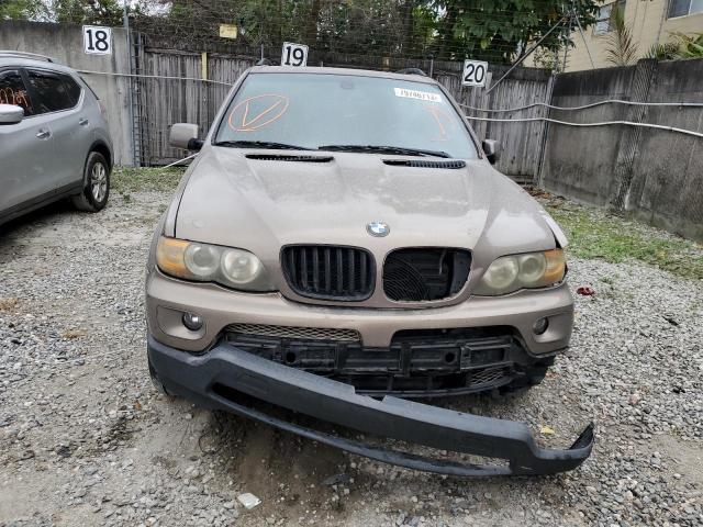 5UXFA13534LU40852 - 2004 BMW X5 3.0I TAN photo 5