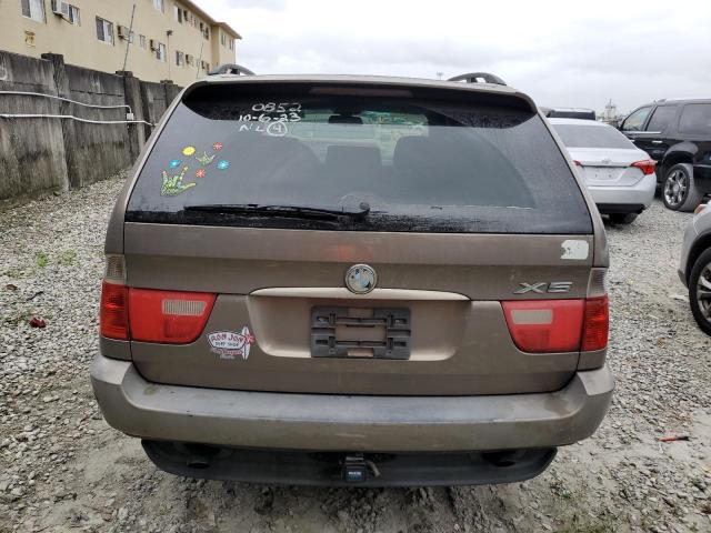 5UXFA13534LU40852 - 2004 BMW X5 3.0I TAN photo 6