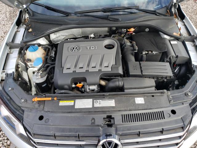 1VWBN7A37DC037964 - 2013 VOLKSWAGEN PASSAT SE SILVER photo 11