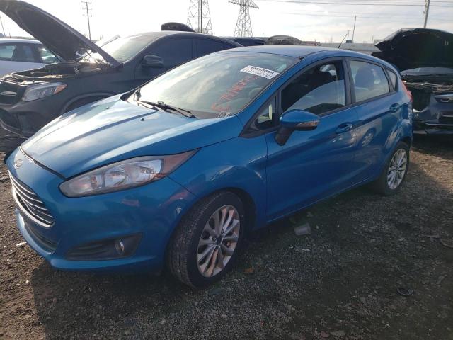 3FADP4EJ7EM204441 - 2014 FORD FIESTA SE BLUE photo 1