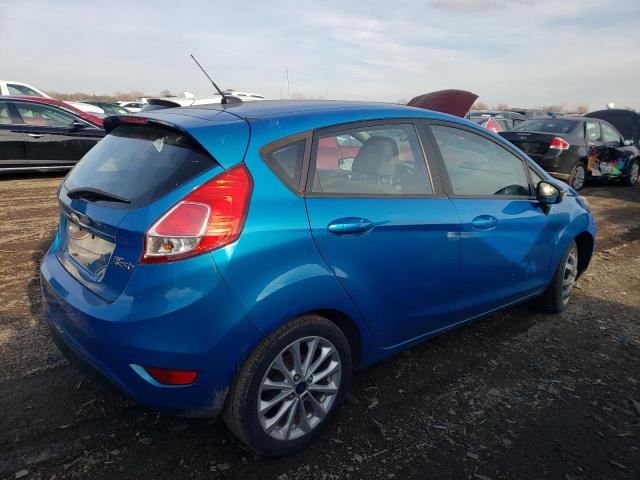 3FADP4EJ7EM204441 - 2014 FORD FIESTA SE BLUE photo 3