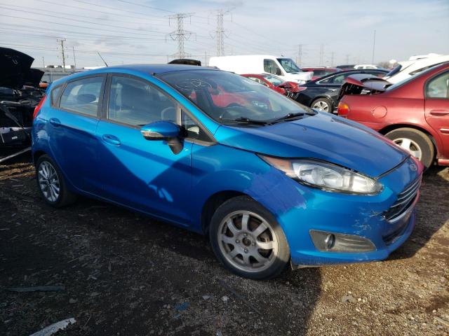 3FADP4EJ7EM204441 - 2014 FORD FIESTA SE BLUE photo 4