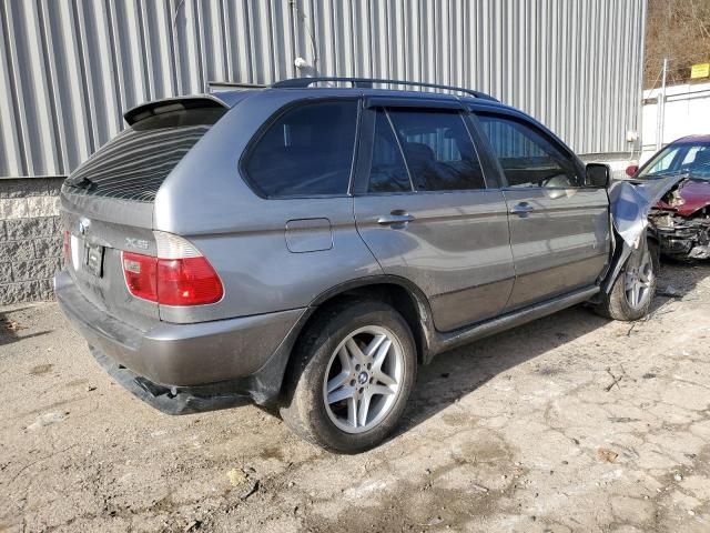 5UXFB53535LV10484 - 2005 BMW X5 4.4I CHARCOAL photo 3