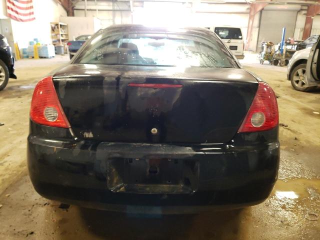 1G2ZG57B484142920 - 2008 PONTIAC G6 BASE BLACK photo 6