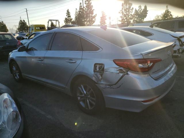 5NPE24AF4HH571743 - 2017 HYUNDAI SONATA SE GRAY photo 2